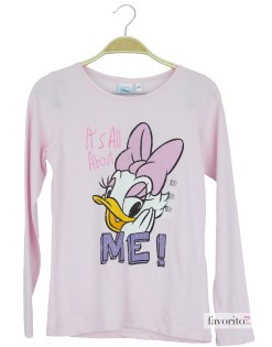 Bluza fete, roz, ratusca Daisy, Disney1